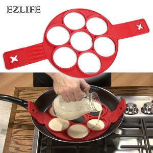 Fried Egg Pancake Maker Non-stick Round Mold - Cuisine Technik